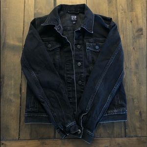 Black jean/denim jacket